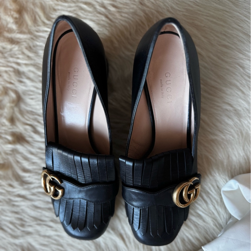 GUCCI MARMOT LOAFER HEEL